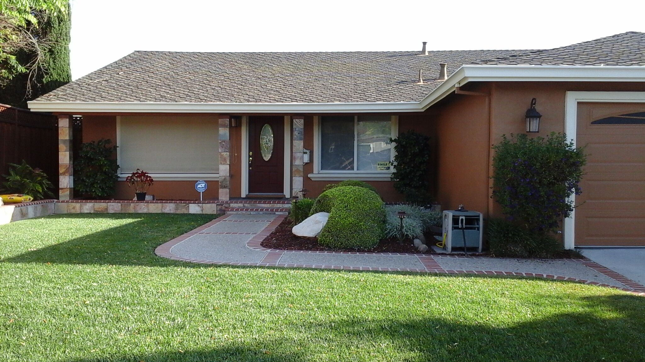 Residential home exterior in the South Bay